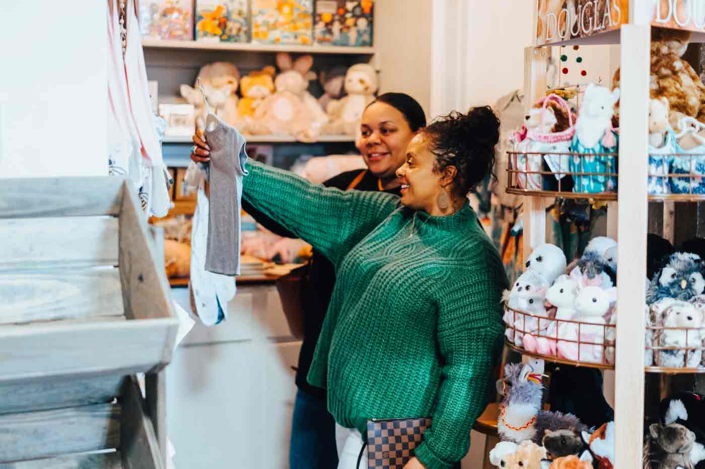 Shopping on Davis Street