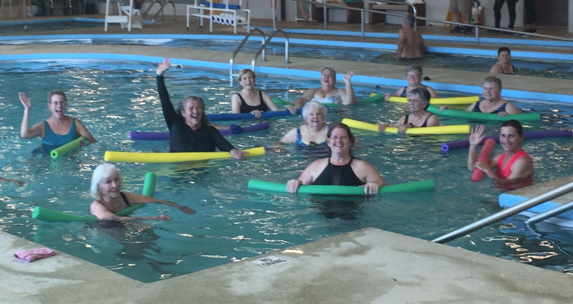 Swimming at Powell Wellness Center