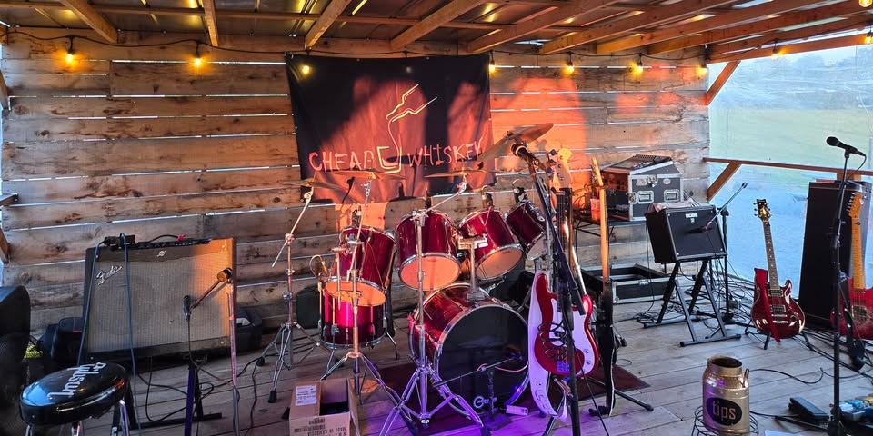 image of band equipment