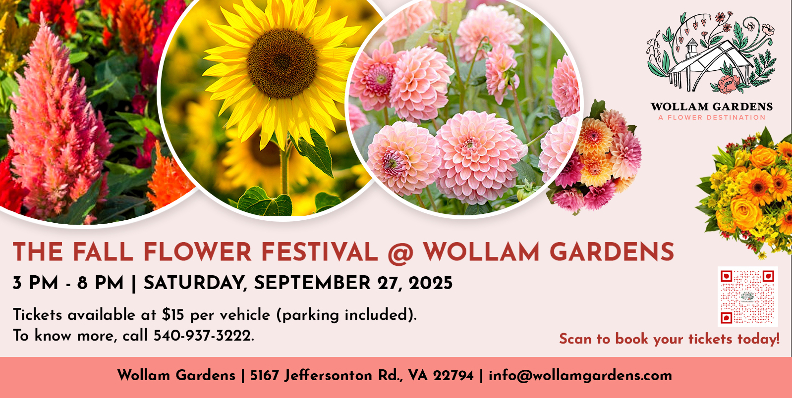 Flower Festival event flyer